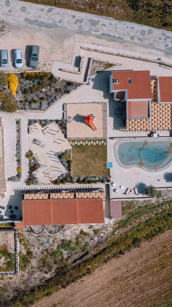 Vista aérea do Barranco da Fonte