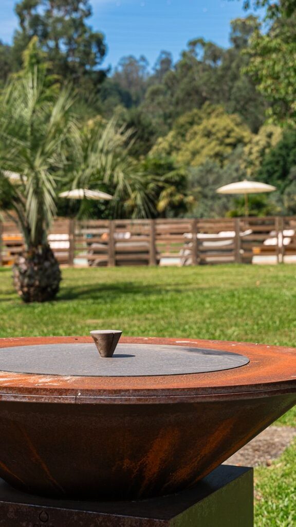 Jardim do Lima Country House com braseira