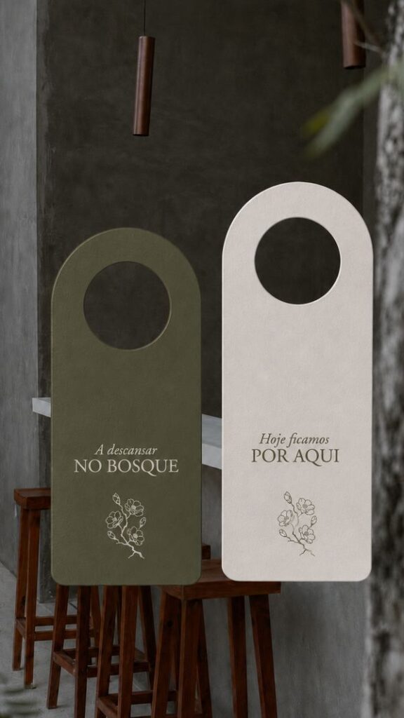 Avisos de porta do Meu Bosque